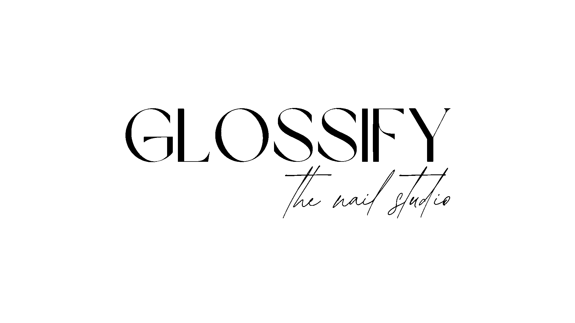 Glossify studio logo gif